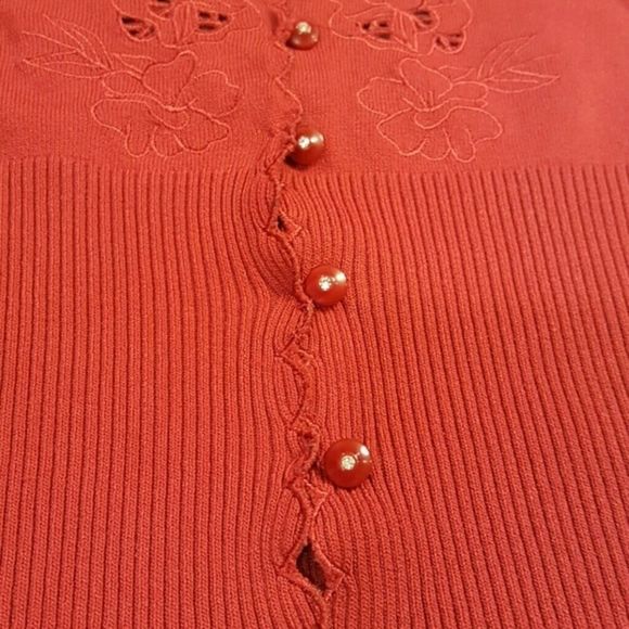 Red Emma James by Liz Claiborne Top - Picture 3 of 4